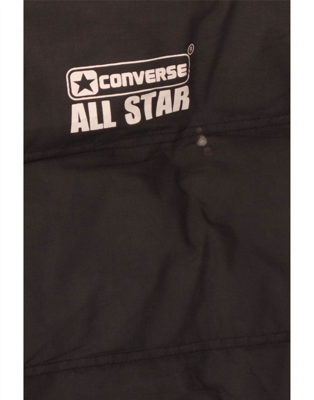 Chaleco acolchado gráfico para hombre Converse UK 40 Large Poliéster azul marino