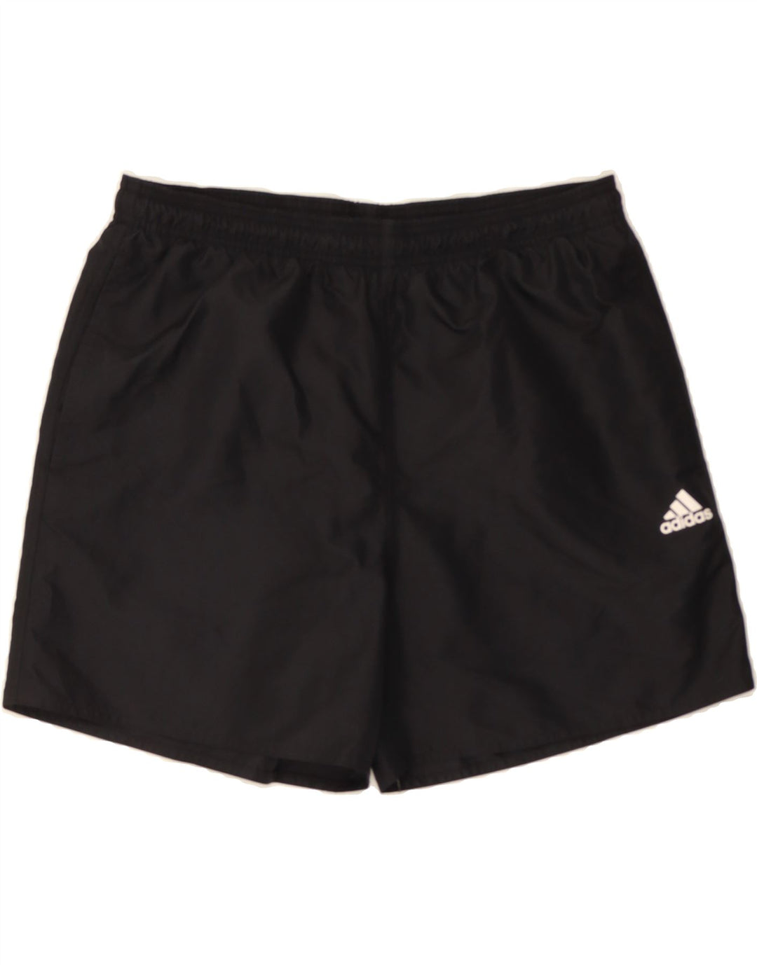 ADIDAS Mens Sport Shorts Large Black Polyester Vintage Adidas and Second-Hand Adidas from Messina Hembry 