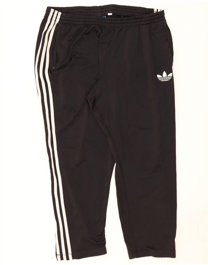 Adidas Pantalones de chándal para mujer ES 40 XL Poliéster negro