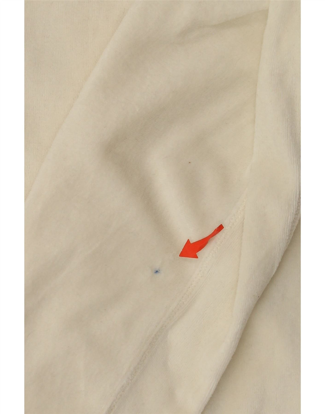 CHAMPION Chaqueta de chándal corta para mujer UK 10 Small Off White