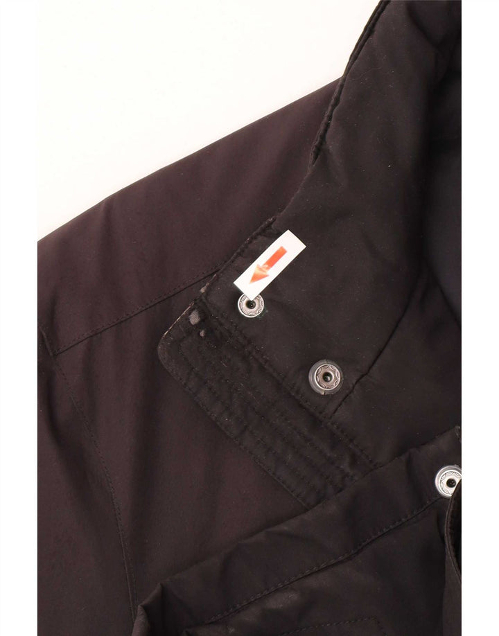 Adidas Abrigo acolchado para hombre UK 38/40 Mediano Negro Poliéster