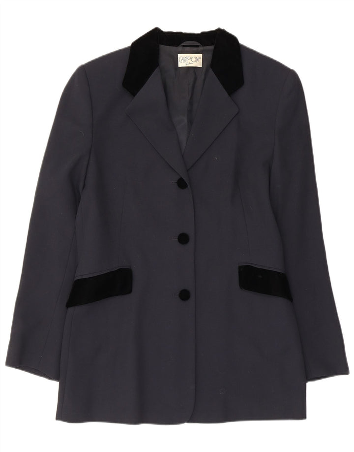 Chaqueta tipo blazer de 3 botones para mujer Cartoon EU 36 Small Azul marino Colorblock