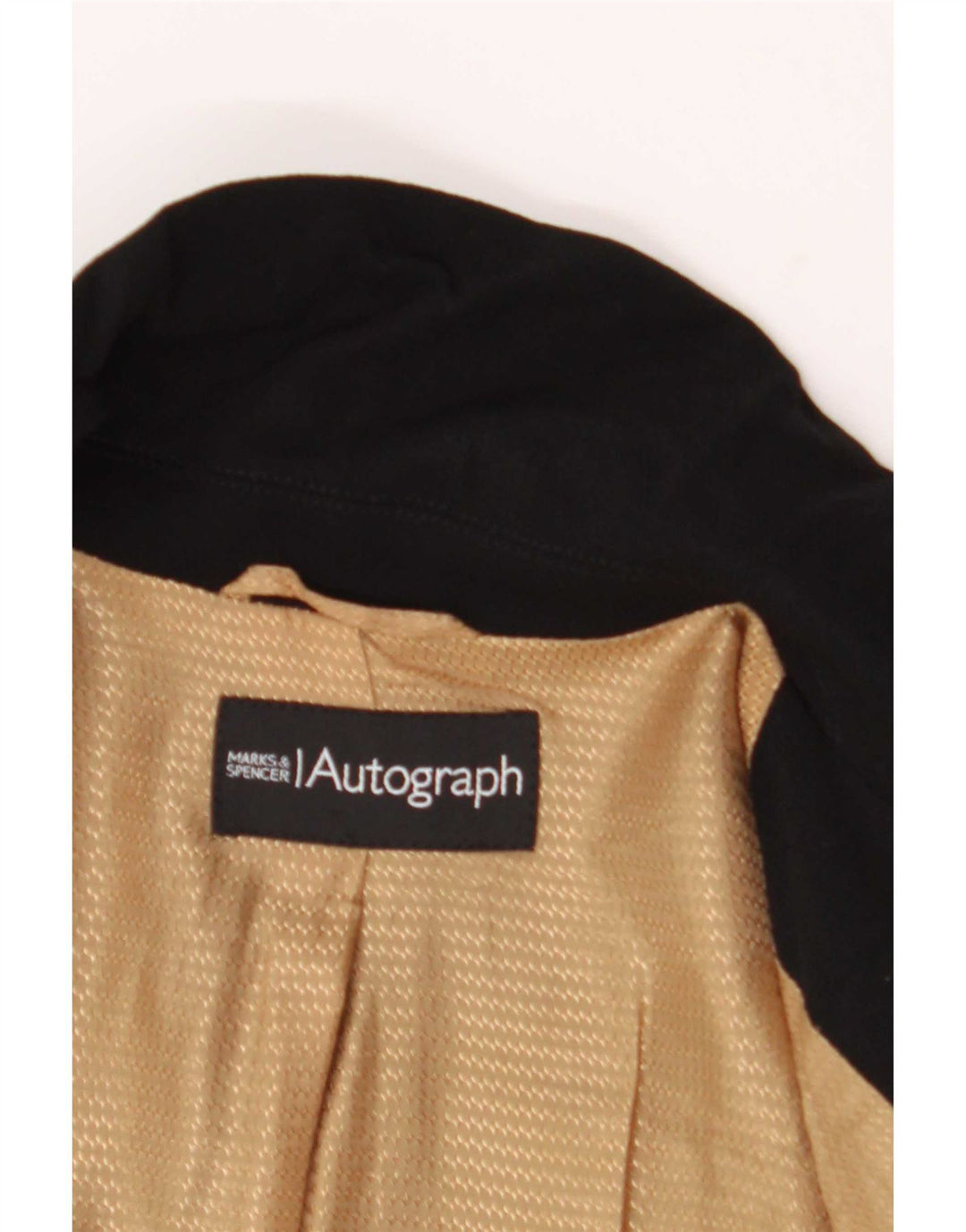 Marks & Spencer Chaqueta tipo blazer con 2 botones Autograph para mujer UK 8 Small Black
