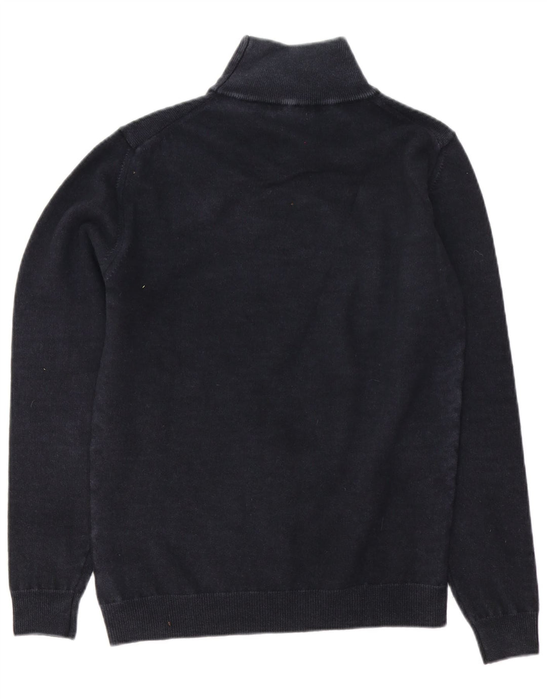 Jacob Cohen Jersey de cuello alto para hombre de lana azul marino mediano