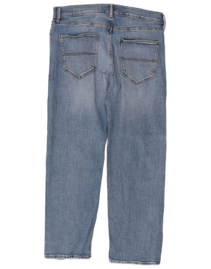 Marks & Spencer Jeans rectos para hombre W32 L29 Algodón azul