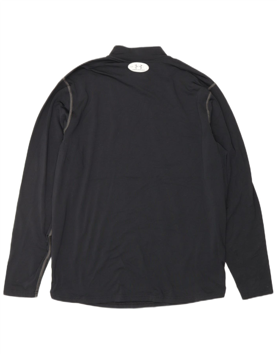 UNDER ARMOUR Camiseta Cold Gear para hombre de manga larga poliéster negro grande