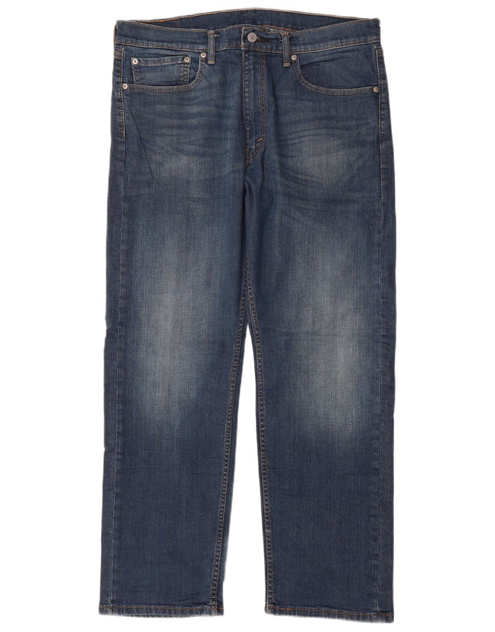 LEVI'S Jeans rectos 505 para hombre W36 L30 Algodón azul