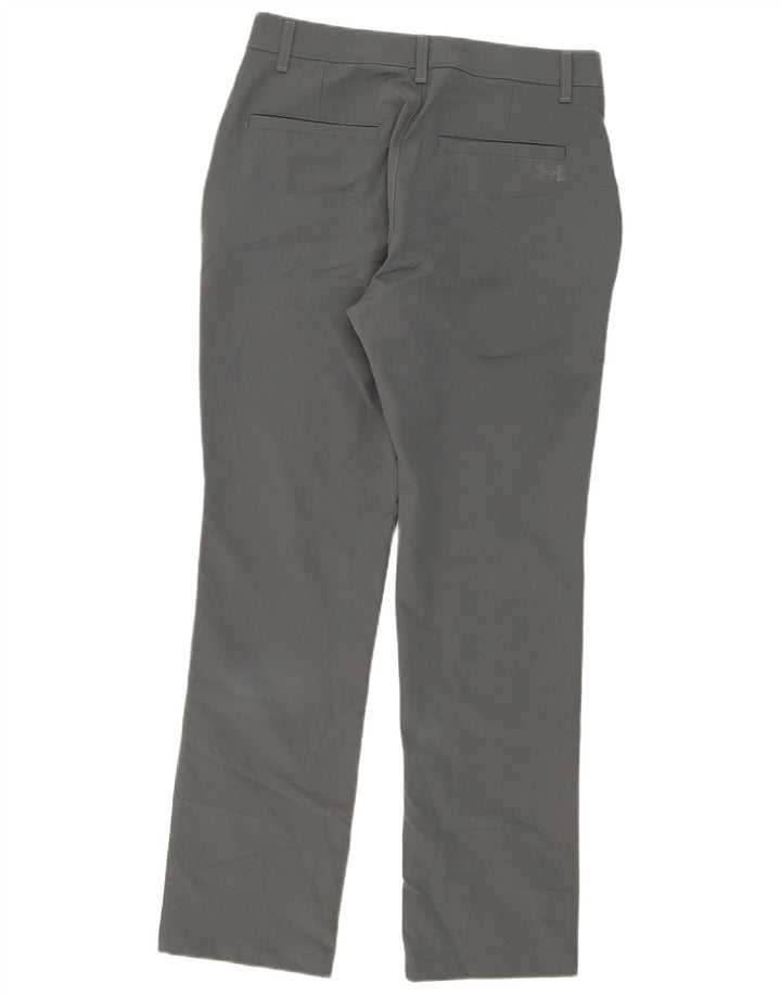 Under Armour Pantalón chino ajustado para hombre W32 L32 Gris