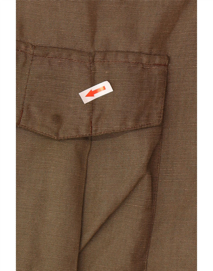 Napapijri Chaqueta utilitaria para hombre UK 40 Large Caqui Poliéster