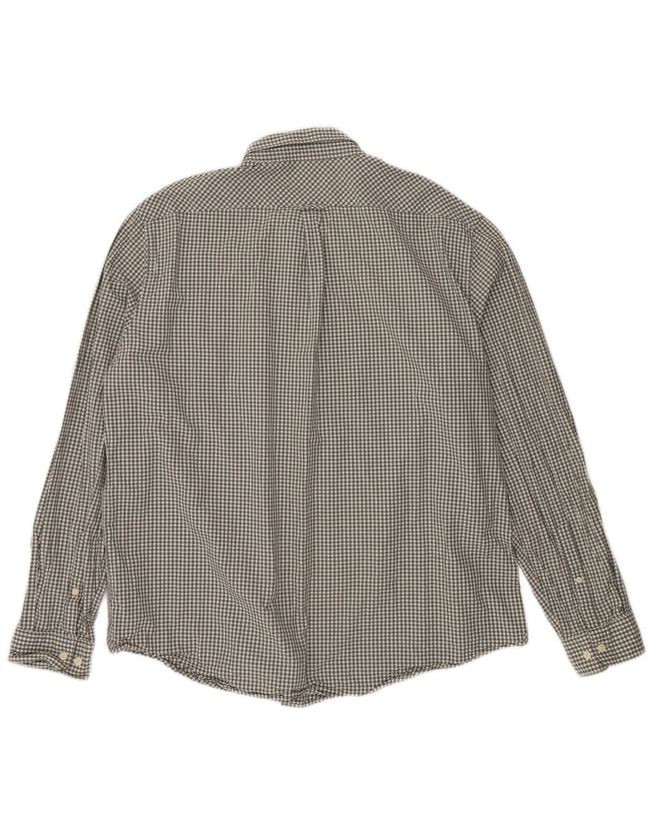 TIMBERLAND Camisa de corte regular para hombre 3XL Algodón a cuadros verde