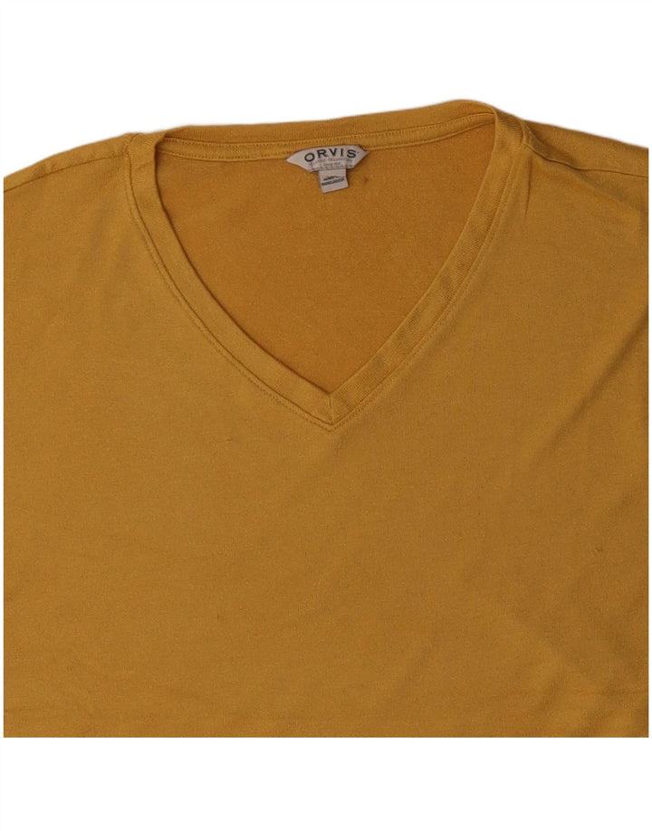 ORVIS Camiseta Mujer Top UK 40 XL Poliéster Amarillo