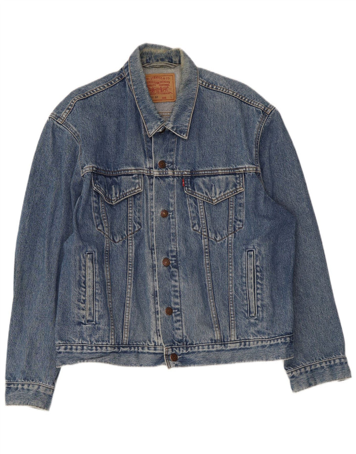 Levi's Chaqueta vaquera para hombre Reino Unido 40 Azul grande