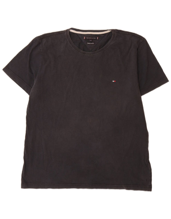 Tommy Hilfiger Camiseta Hombre Top XL Algodón Negro