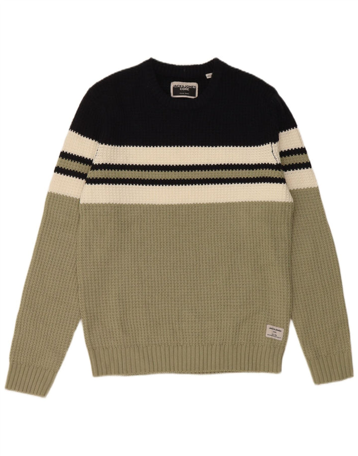 Jack & Jones Jersey De Cuello Redondo Hombre Medium Multicolor Colourblock