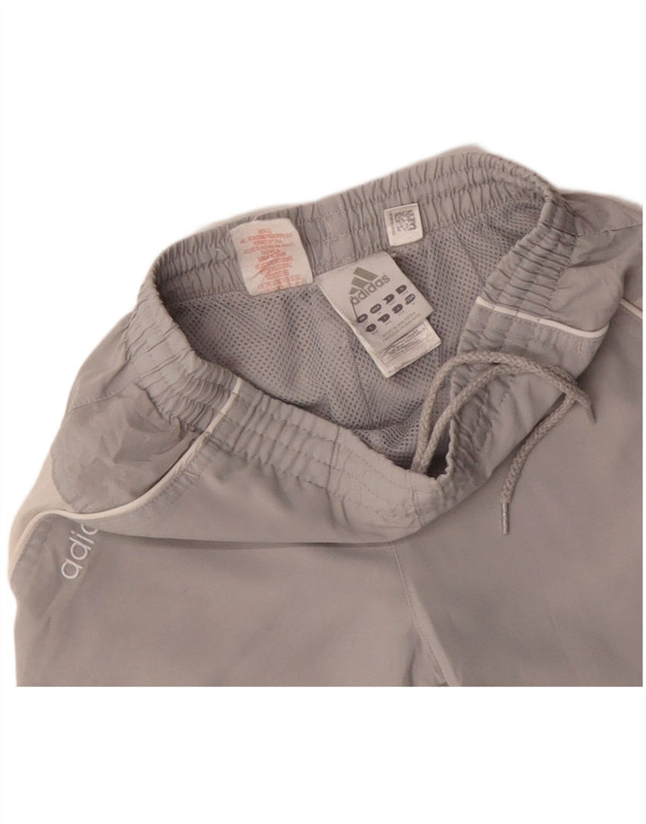 ADIDAS Bermudas estampadas para niño, pantalones cortos deportivos 15-16 años, color gris