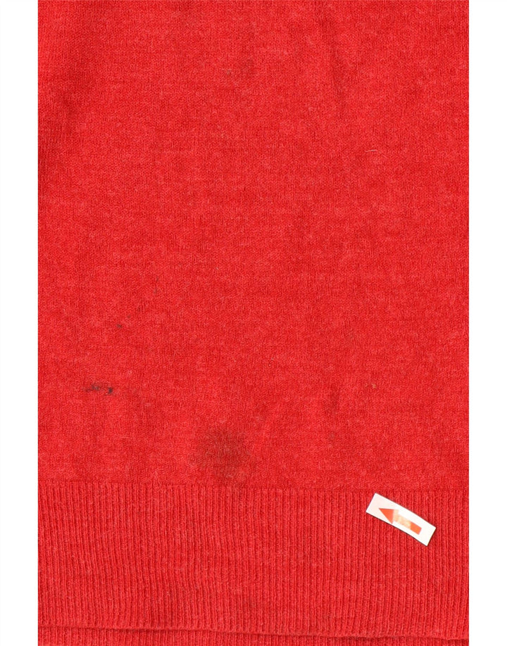 Marks & Spencer Suéter con Cuello en V para Hombre Acrílico Rojo Grande