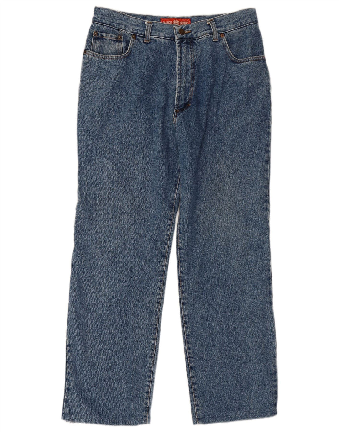 Vaqueros rectos para hombre Casucci W32 L25 Poliéster azul