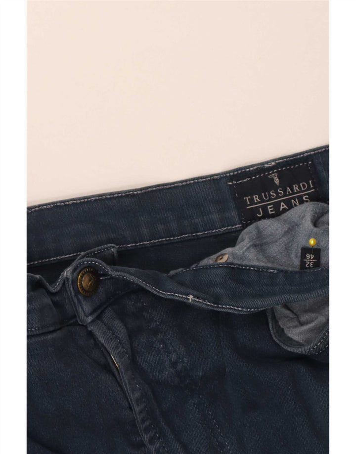 Vaqueros Trussardi Mujer Cónicos IT 46 Large W32 L28 Azul