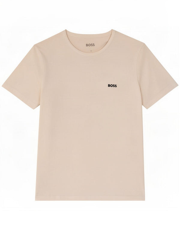 Hugo Boss Camiseta para hombre Top Medium White Cotton