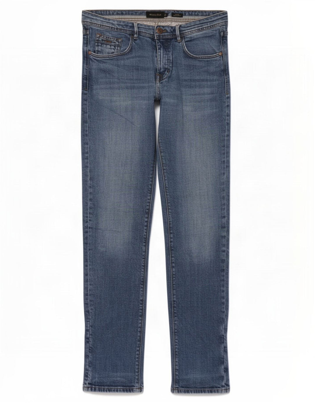Massimo Dutti Vaqueros Slim Hombre EU 40 Medium W31 L32 Azul