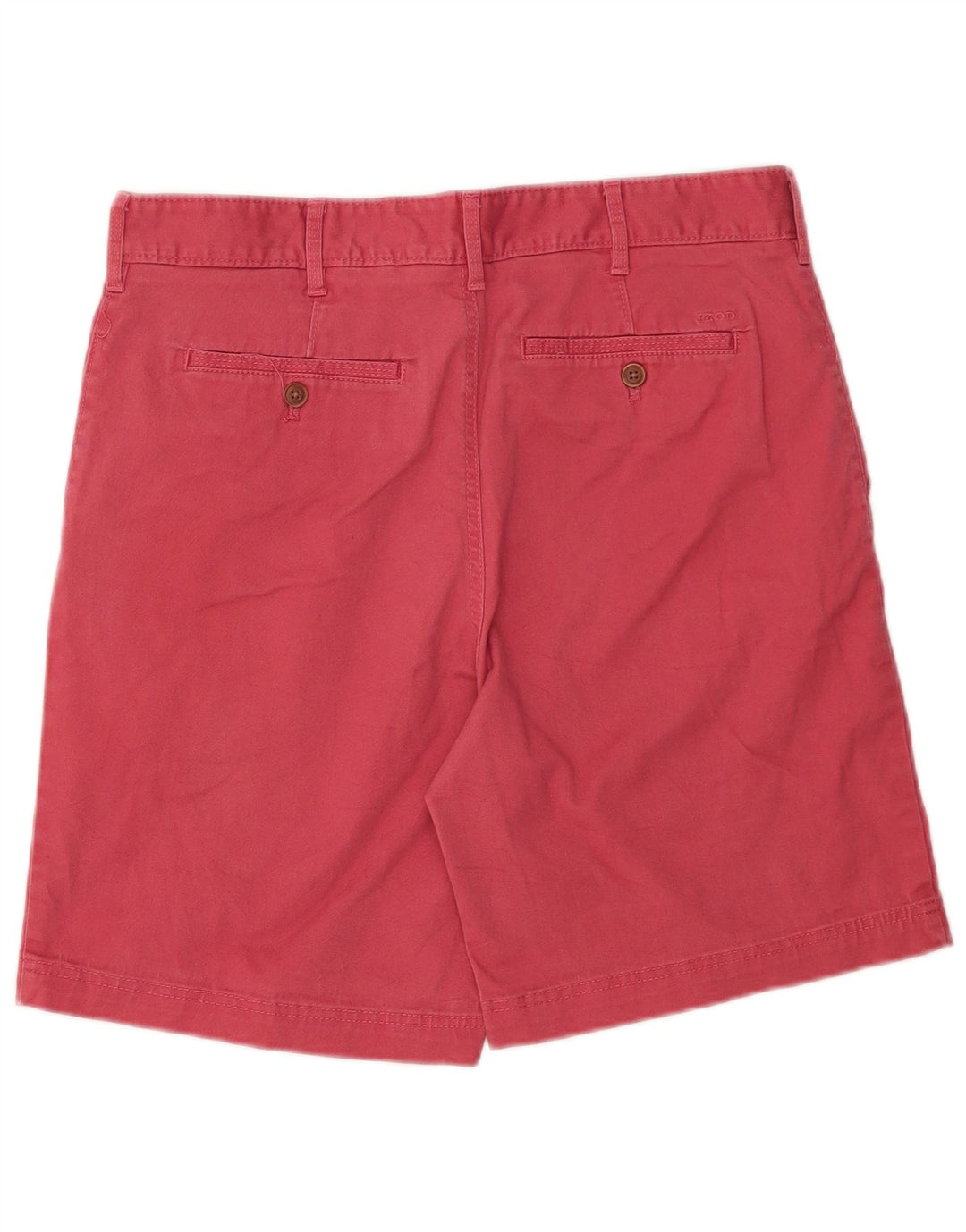 Izod Pantalones cortos chinos de agua salada para hombre W34 Algodón rosa grande