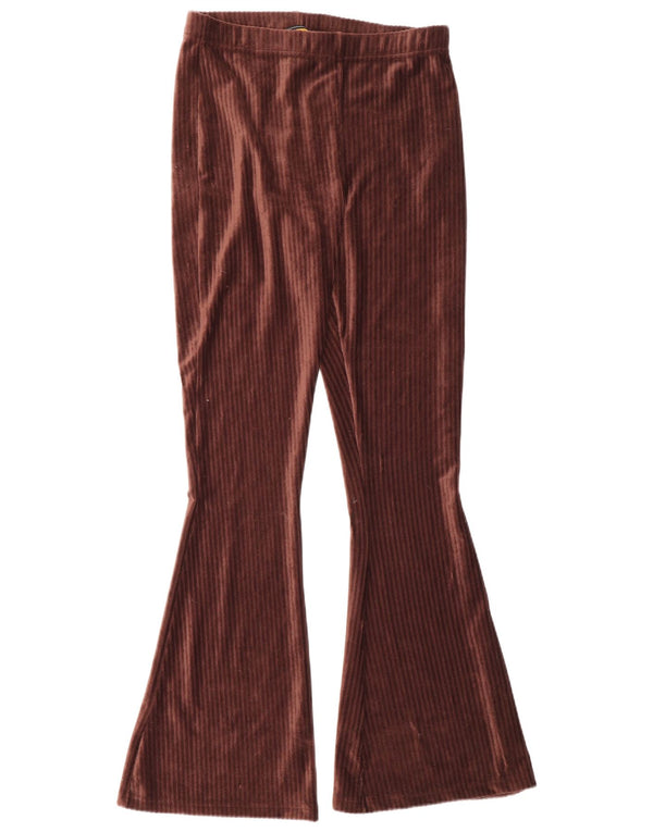 Urban Outfitters Womens Flare Leggings UK 14 Medium Brown Polyester