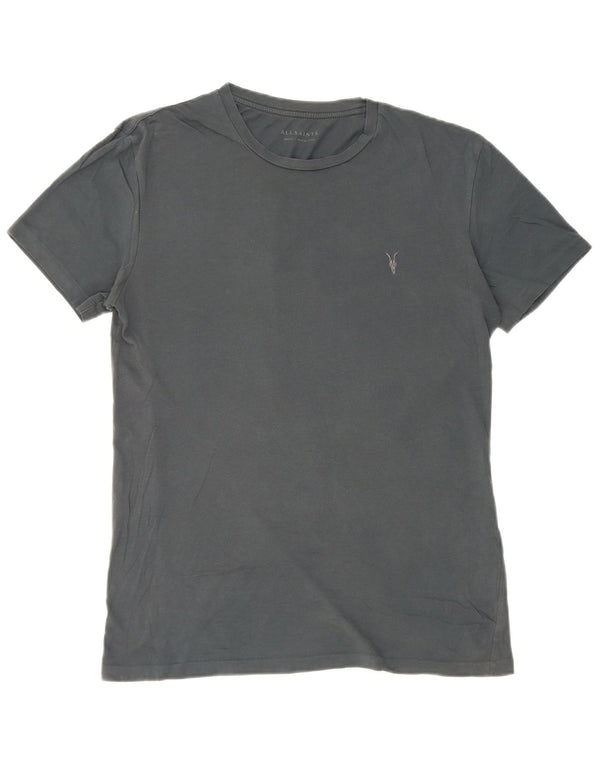 Camiseta All Saints Hombre Top Small Gris Algodón