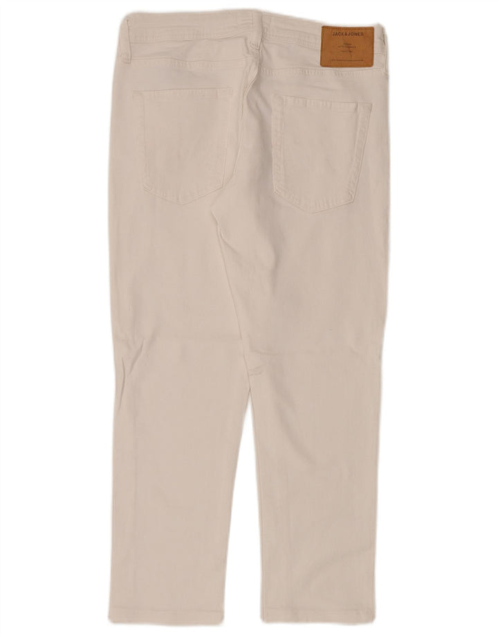 Jack & Jones Vaqueros Slim para Hombre W30 L26 Algodón Blanco