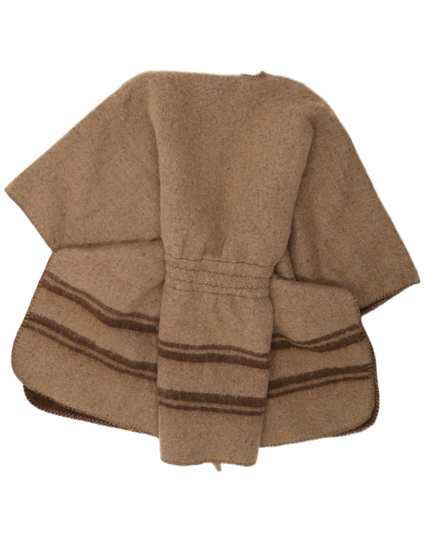 Abrigo Poncho Estampado Mujer Liu Jo Talla Única Poliéster A Rayas Marrón