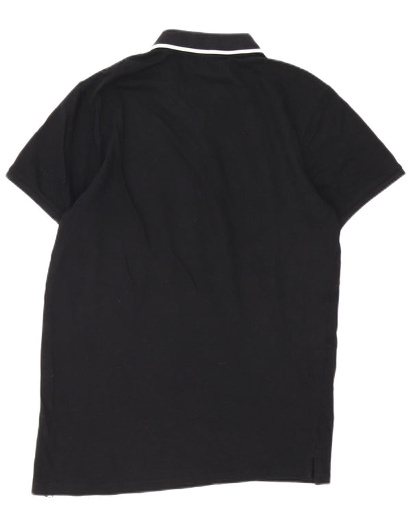 Polo Jack & Jones Hombre Algodón Negro Mediano