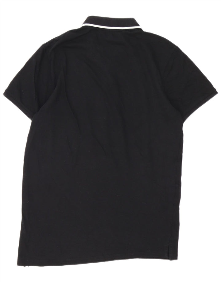 Polo Jack & Jones Hombre Algodón Negro Mediano