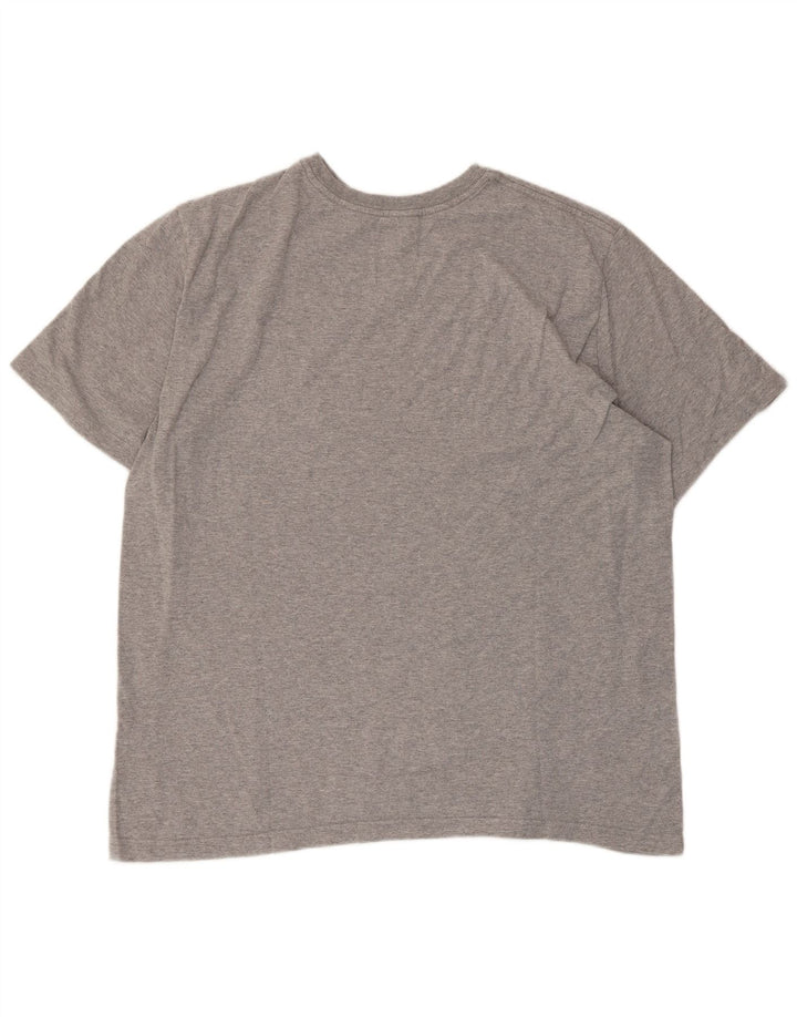 NIKE Camiseta con gráfico de ajuste regular para mujer UK 40 XL Gris