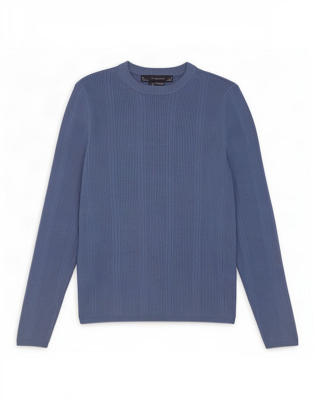 Marks & Spencer Jersey de cuello redondo para mujer UK 40 Viscosa azul medio