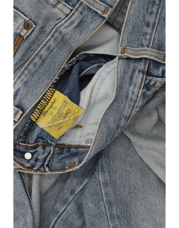Wrangler Jeans rectos Ohio para hombre W33 L29 Algodón azul