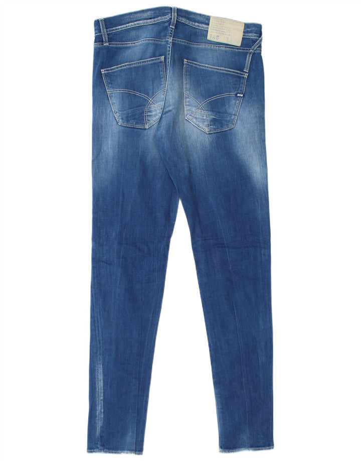 Vaqueros ajustados para hombre Gas W32 L34 Algodón azul