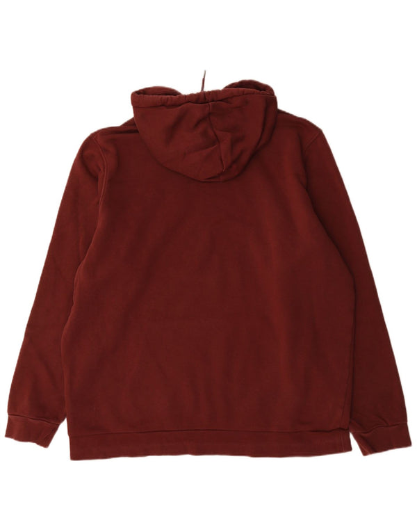 Under Armour Sudadera con capucha para hombre Jumper XL Borgoña Algodón