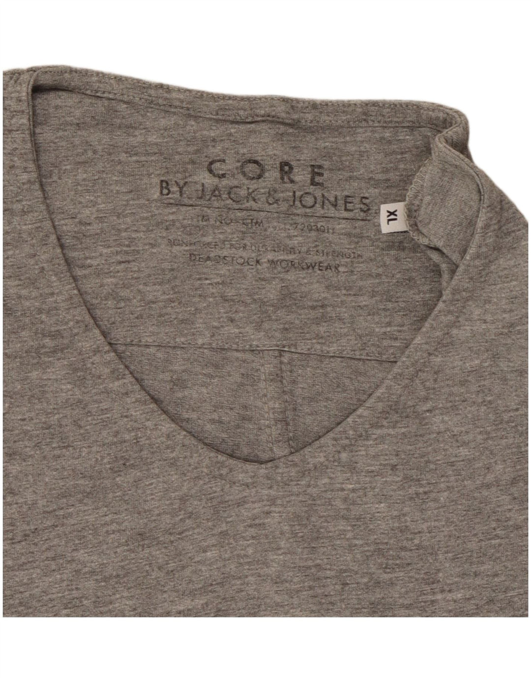 Jack & Jones Hombre Camiseta Top XL Gris Moteado