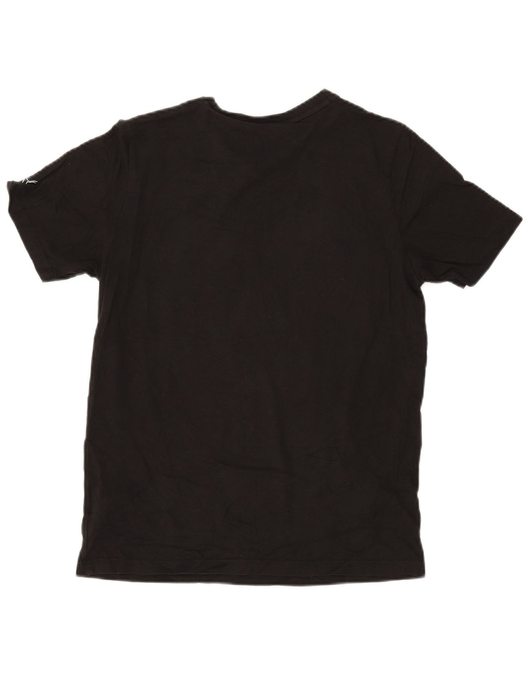 Puma Hombre Camiseta Gráfica Top Small Negro Floral Algodón Naturaleza