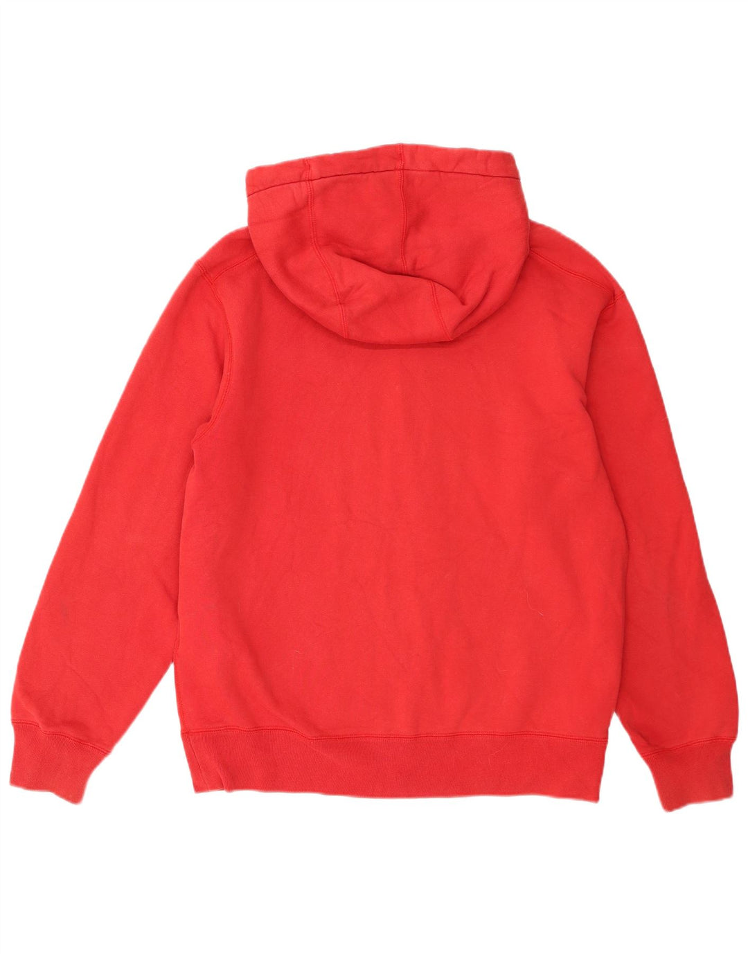 Nike - Sudadera con capucha y cremallera para hombre, color rojo medio, algodón