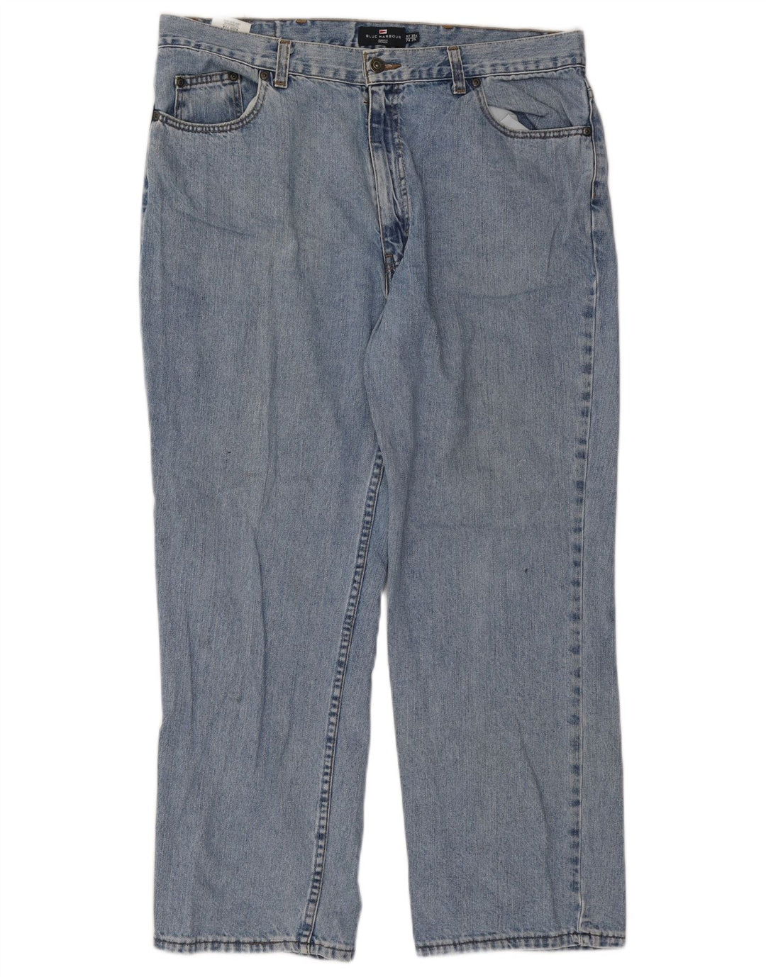 Marks & Spencer Jeans rectos para hombre W38 L29 Algodón azul