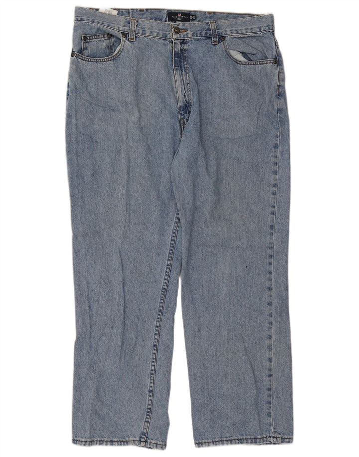 Marks & Spencer Jeans rectos para hombre W38 L29 Algodón azul