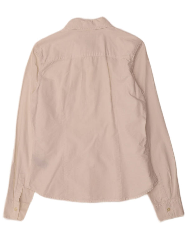 Polo Ralph Lauren Camisa para mujer Reino Unido 16 Grande Algodón blanco