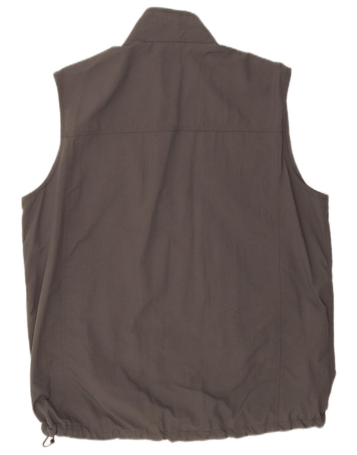 McKinley Chaleco utilitario para hombre UK 44 2XL Poliamida gris