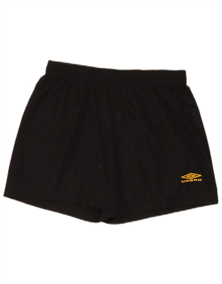 Pantalones Cortos Deportivos Umbro Hombre Poliéster Negro Mediano