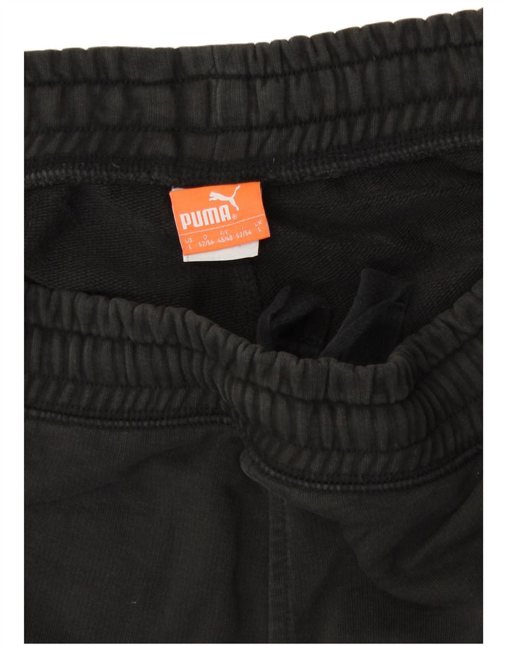 Puma Hombre Jamaica Graphic Chándal Pantalones Joggers Grande Negro