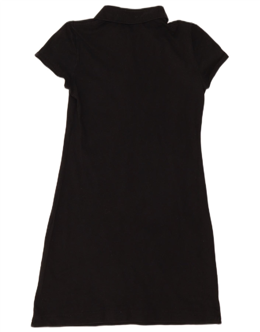 Lacoste Vestido Polo para Mujer UK 42 Mediano Negro