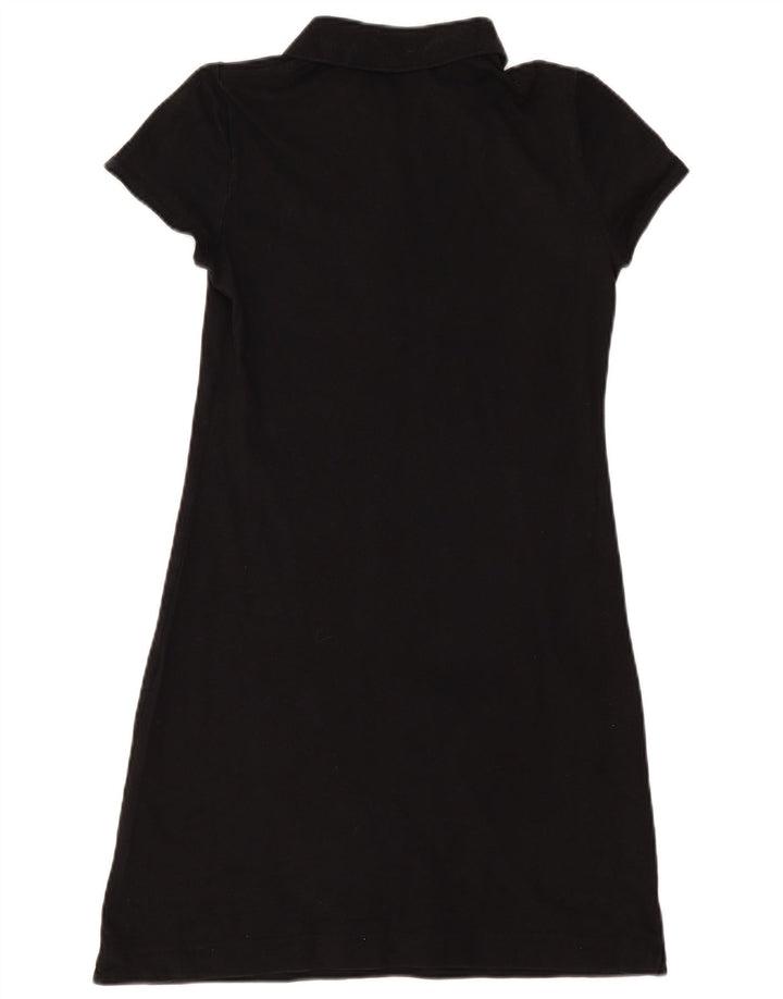 Lacoste Vestido Polo para Mujer UK 42 Mediano Negro