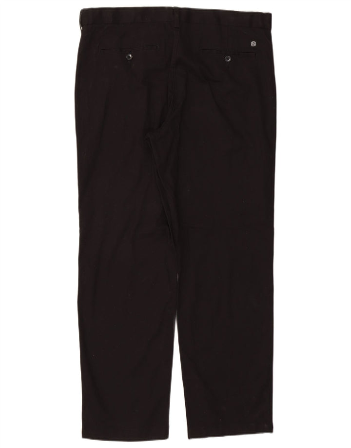 Marks & Spencer Pantalones chinos rectos Heritage para hombre W36 L29 Algodón negro