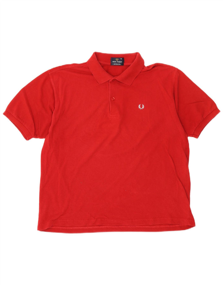 Fred Perry Polo Hombre XL Algodón Rojo