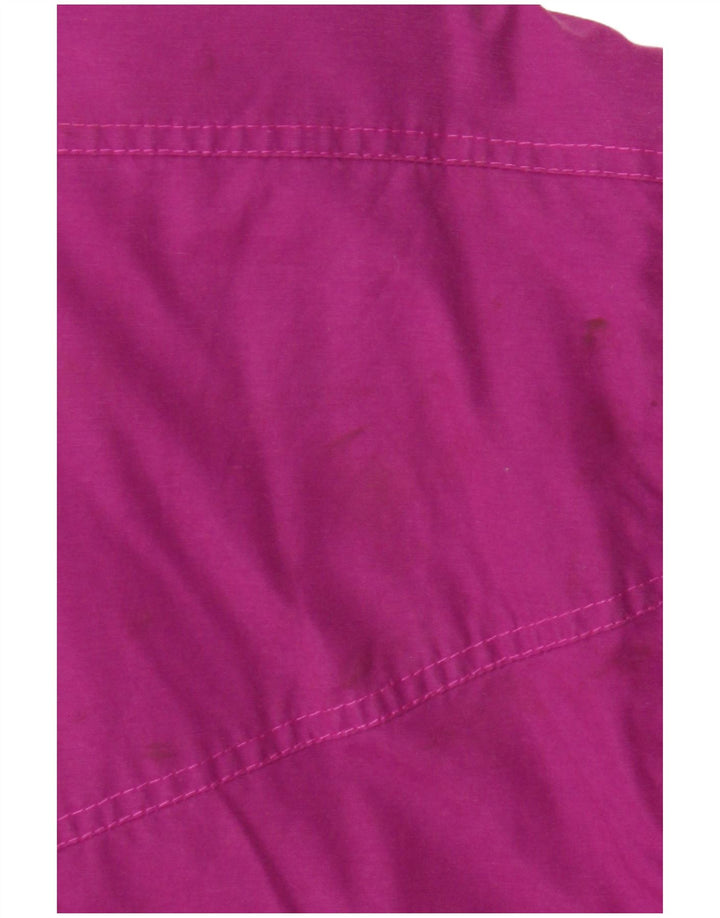 Brugi Hombre Chaqueta acolchada con capucha IT 48 Poliéster color block mediano violeta